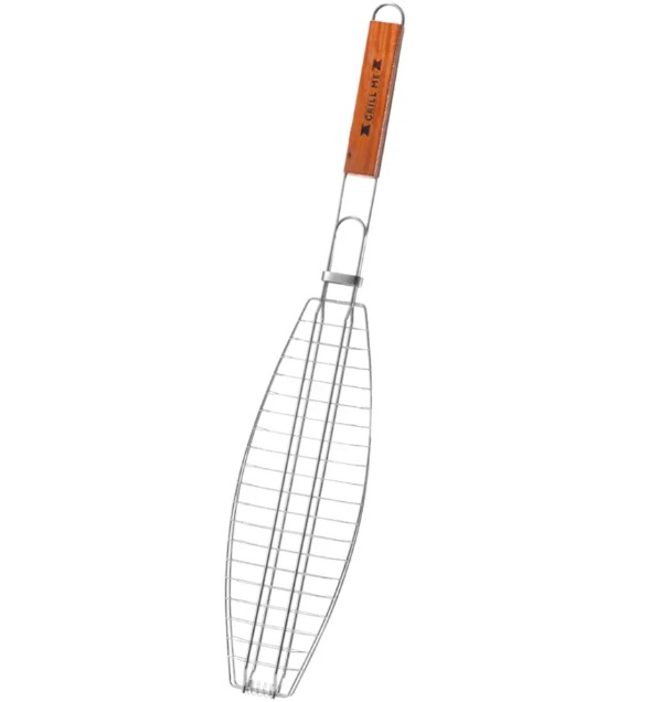Решітка-гриль Grill Me Подвійна хромована решітка BQ-038 Фото 2